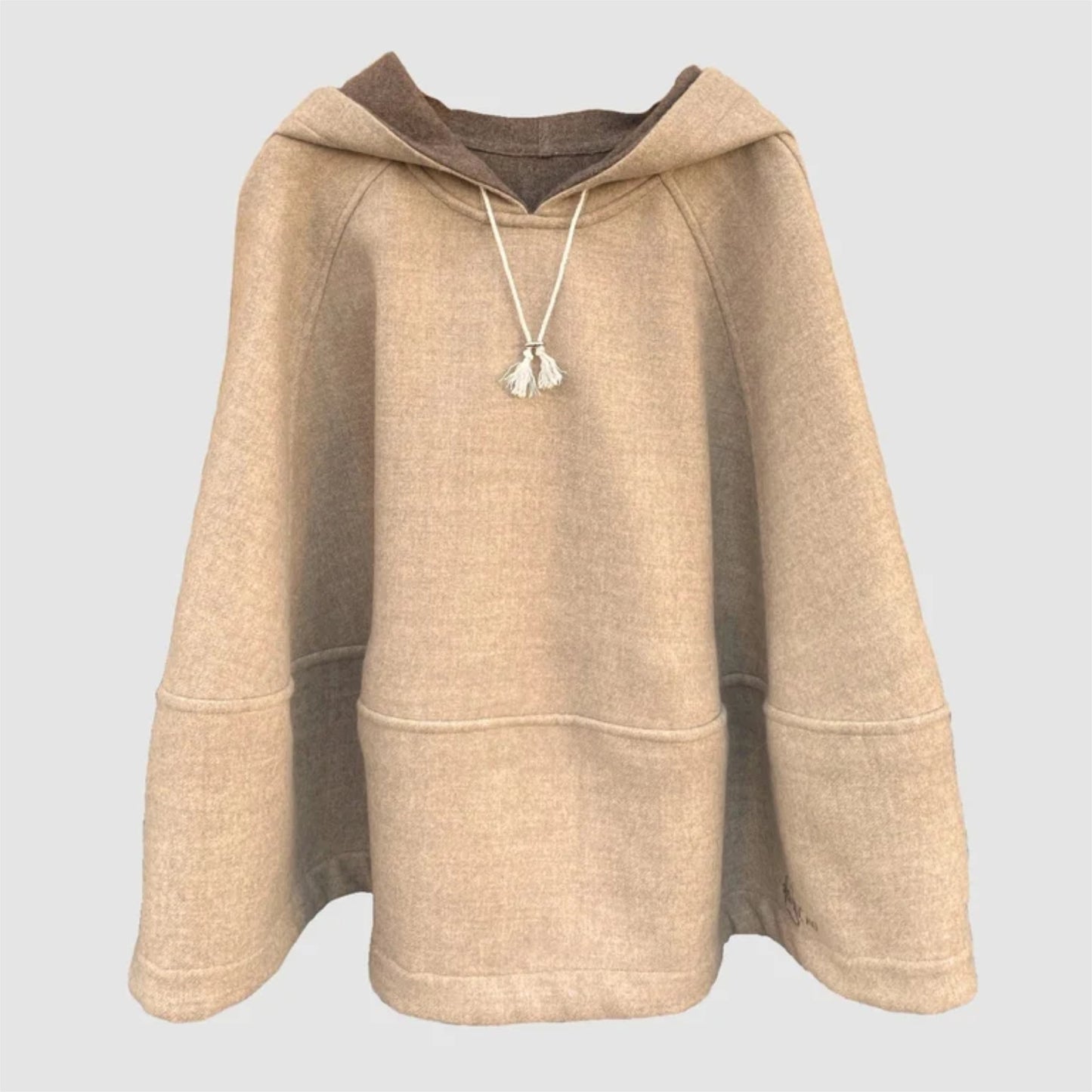 Royal Dunes Reversible Alpaca Meditation Poncho