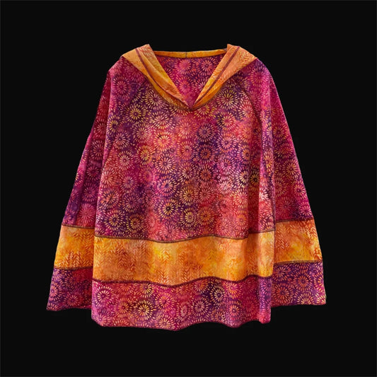 Horizon Batik Meditation Poncho